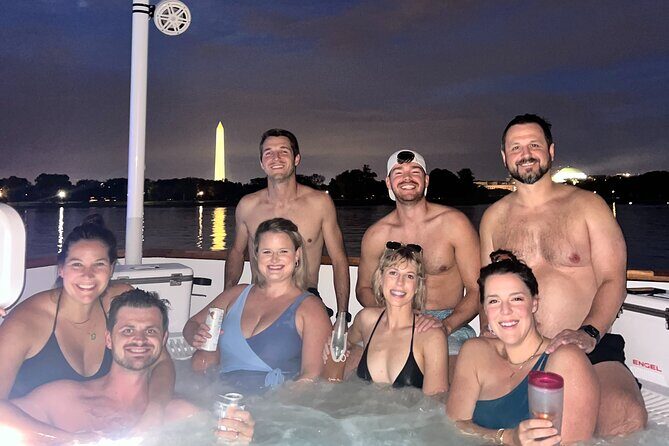 Luxury Hot Tub Boat of DC Potomac Monuments Private Tub up to 10 - Authentic Experiences & What Travelers Say