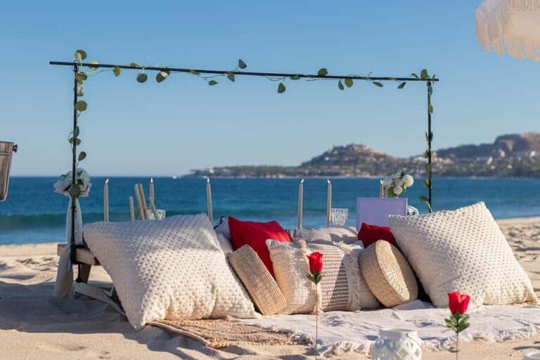Luxury oceanfront picnic in Los Cabos - The Itinerary and Whats Included