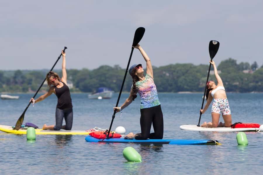 Memorial Beach: Lake Massapoag Stand-Up Paddleboard Rental - The Sum Up