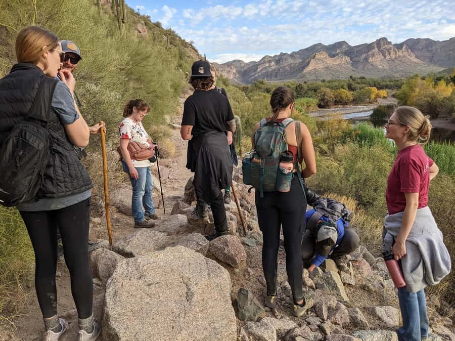 Mesa: Lime Kiln Desert Hike on the Lower Salt River - The Scenic Views and Wildlife