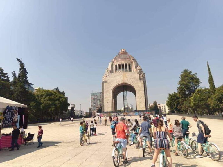 Mexico City: Art Naco, murals & street art bike tour - Detailed Breakdown of the Itinerary
