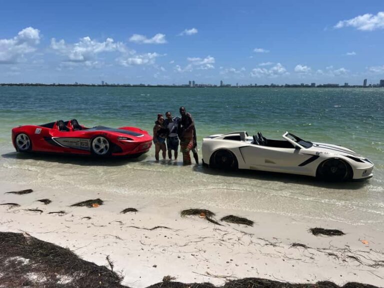 Miami Beach: 1 Hour Jetcar Rentals & 30min Celeb Boat Tour - The Experience for Different Types of Travelers