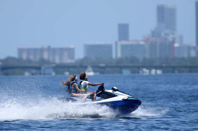 Miami Beach: Jet Ski Adventure with Free Boat Ride - The Itinerary: What to Expect