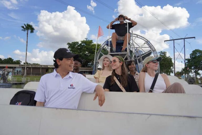 Miami Premium City Tour with Everglades Airboat Ride - Exploring Little Havana: Cuban Culture at Its Heart