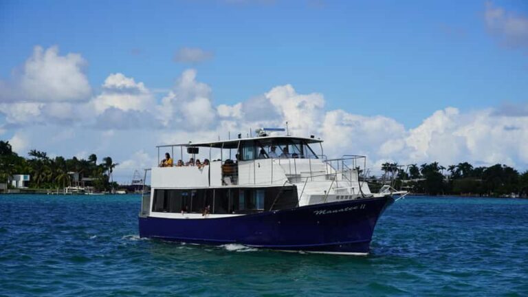 Miami Private Boat Cruise with Captain & Skyline - What to Expect During the Cruise