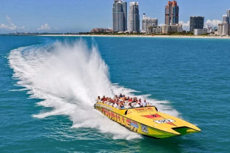 Miami: Sightseeing Speedboat Tour - Who Will Love This Tour?