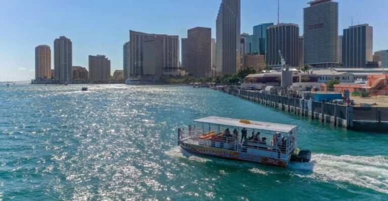 Miami: Skyline Boat Cruise, Millionaire homes & Miami Beach - The Experience: What It’s Like Onboard