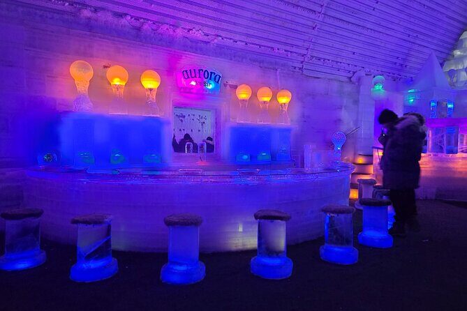 Midnight Sun Magic Chena Hot Springs Soak and Ice Museum Tour - The Ice Museum: Art in Cold