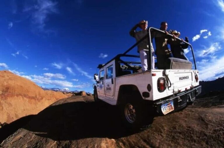 Moab: Hell's Revenge Hummer Adventure - Itinerary and Key Stops