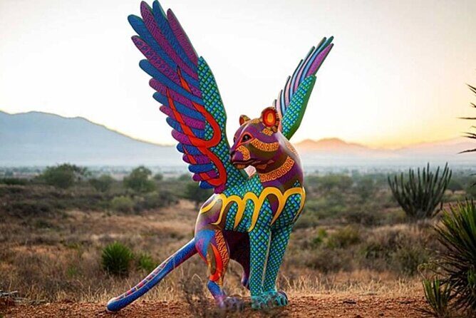 Monte Albán, Black Pottery and Alebrijes Full Day Tour. - Lunch Break: Savoring Oaxaca’s Flavors