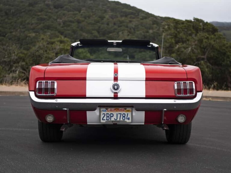 Monterey: 1965 Ford Mustang Convertible Rental - The Sum Up
