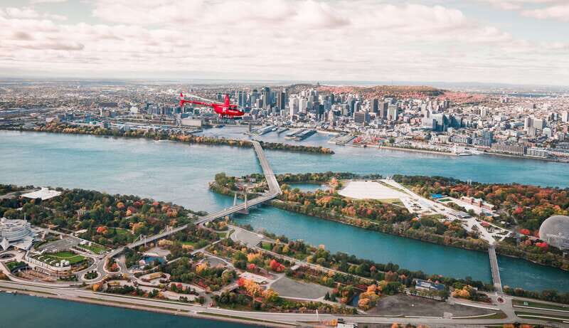 Montreal: Guided Helicopter Tour - The Itinerary and Sights in Detail