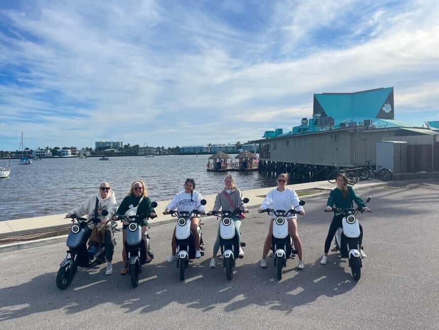 Naples Florida: Downtown Electric Moped Tour - Fun For All - What to Expect from the Tour