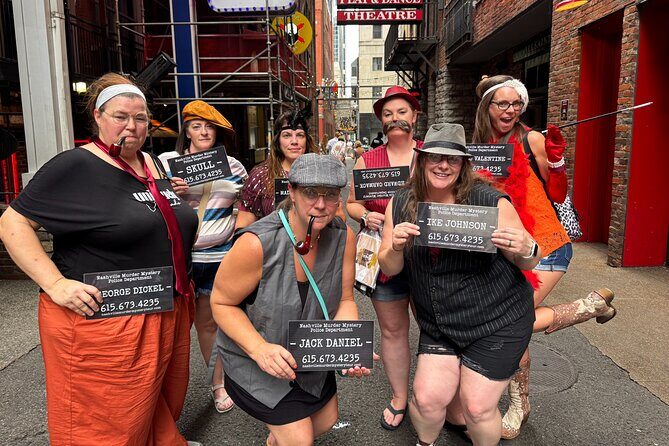 Nashville Murder Mystery Interactive Party Game & Pub Crawl - The Group and Practicalities