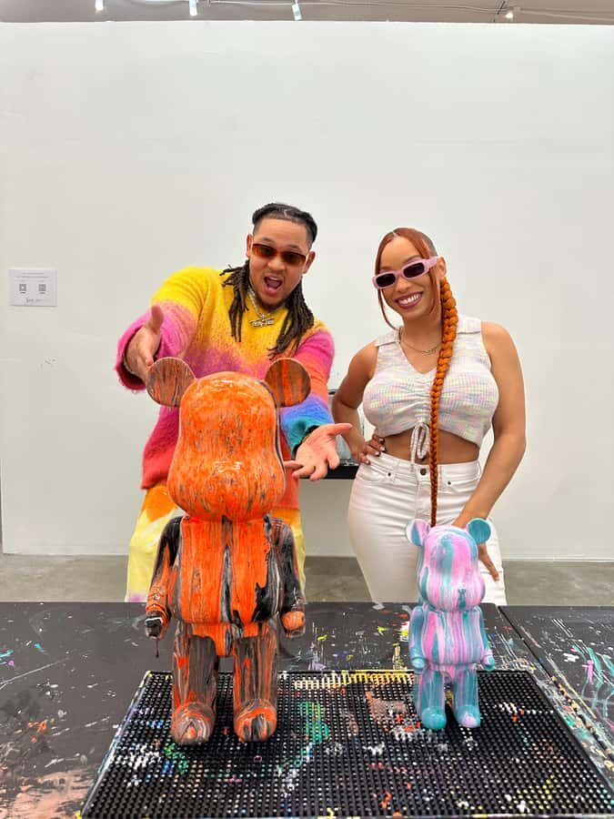 New York: Fluid Bear Painting Private Workshop - The Artistic Details and Practicalities