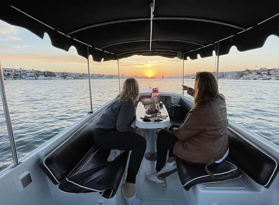 Newport Beach: 12 Passenger Electric Boat Rental - The Itinerary & Route