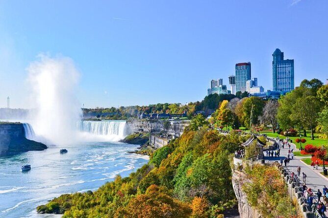 Niagara Falls Day Tour Includes Boat Cruise, Winery Stop & Lunch - Niagara Falls: Lunch with a View