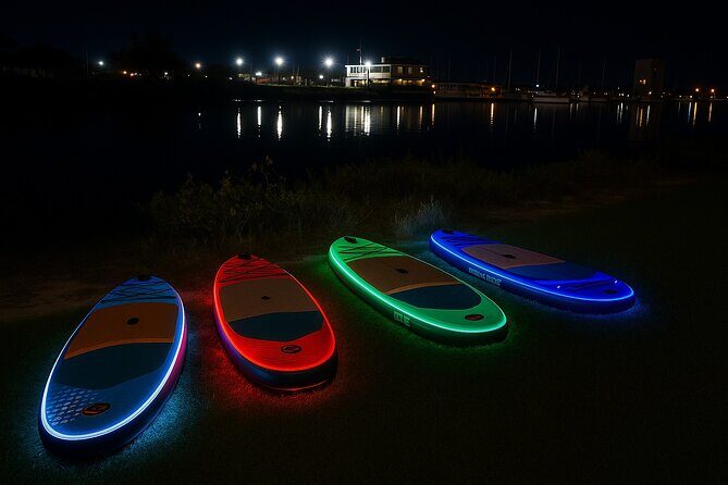 Nighttime iSUP Glow Paddleboard Adventure in Daytona Beach - Key Points