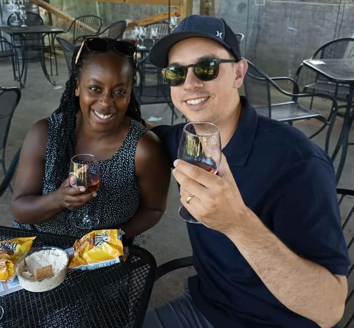 NON BUS Wine Tour in a Cherry Red Chevy Tahoe RST - Breakdown of the Itinerary