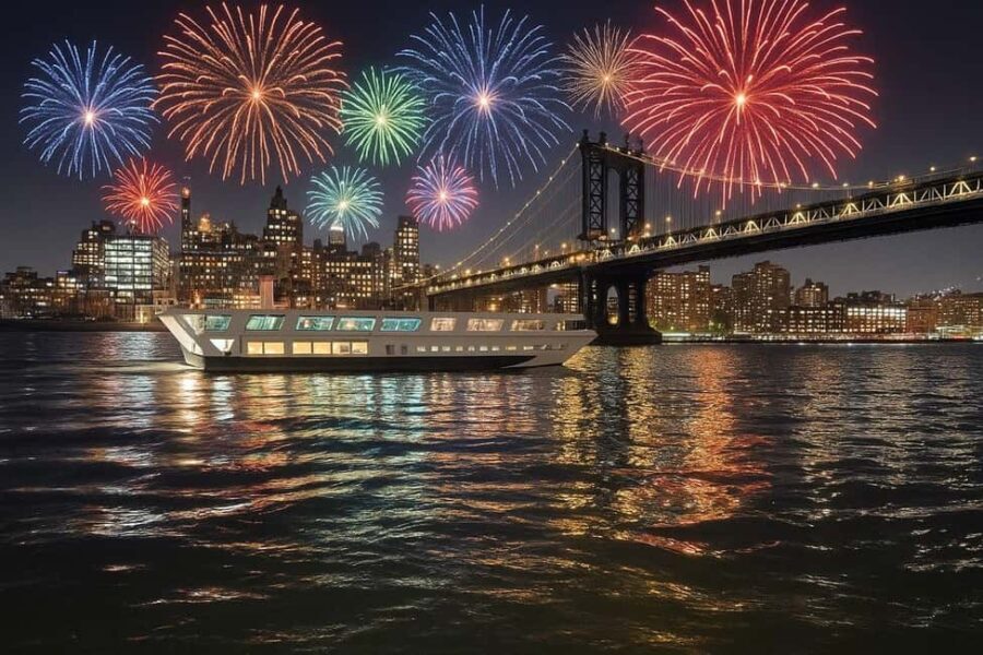 NYC: July 4th Fireworks Cruise + BBQ Buffet on Grand Mariner - NYC: July 4th Fireworks Cruise + BBQ Buffet on Grand Mariner