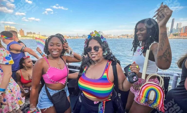 NYC: LGBT Pride After Parade Sunset Cruise with Drinks & DJs - The Route and Scenic Highlights