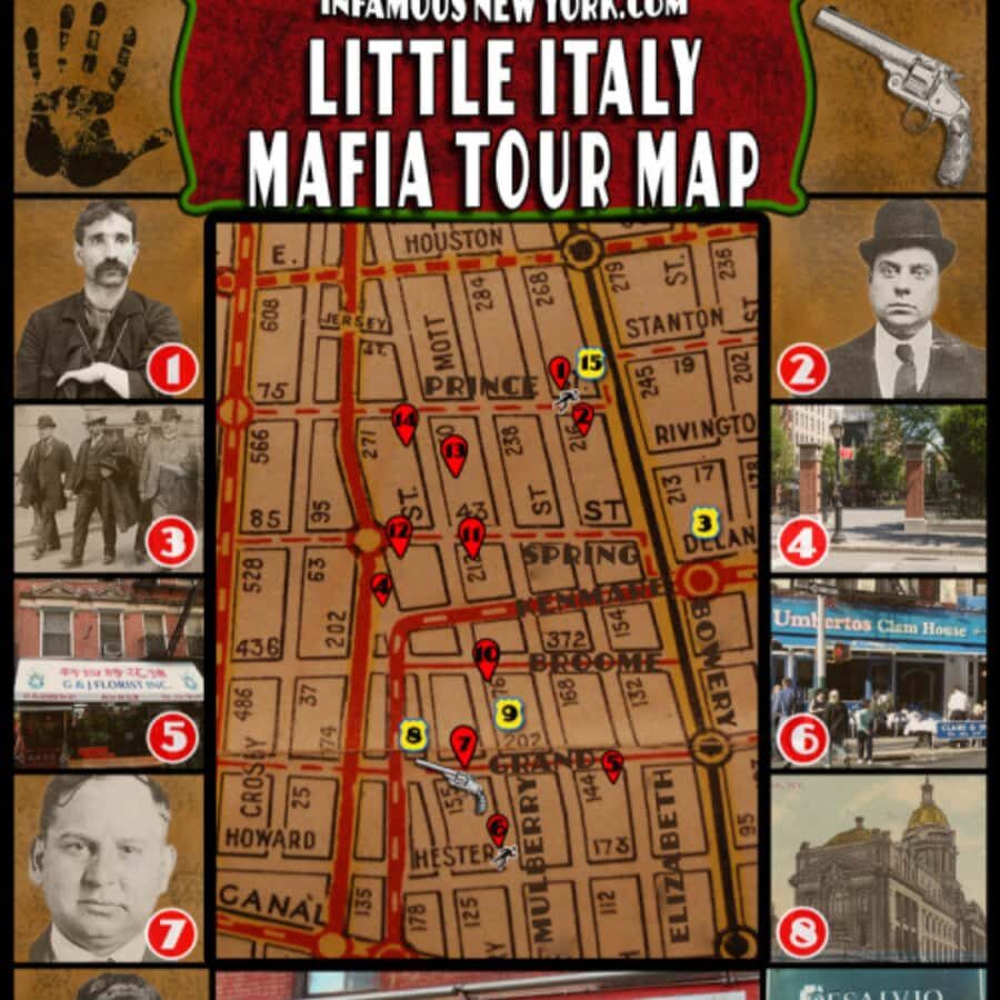 NYC: MOB John Gotti Mafia History Little Italy Tour+Dinner - Exploring Little Italy’s Landmarks and Atmosphere