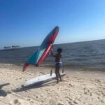 Ocean Springs: E-Foil Board Lesson - The Equipment and Instruction