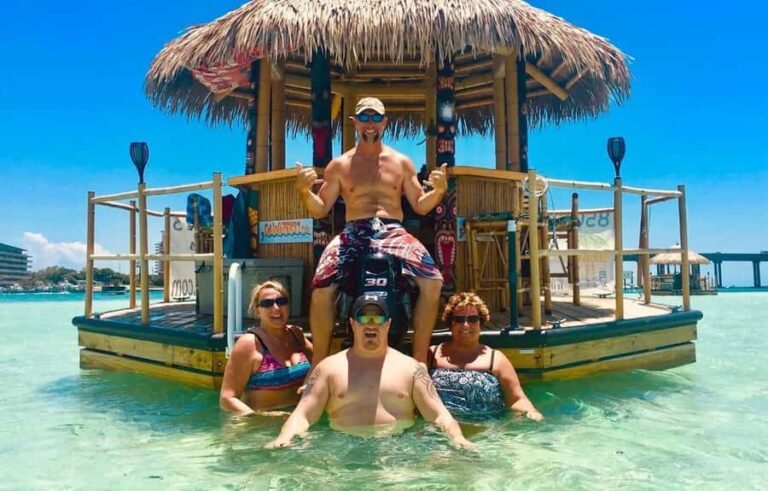 Orange Beach: Island Trip Tiki Bay Cruise with BYOB - Key Points