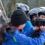 Passenger Bobsleigh in Whistler - Getting into the Bobsled