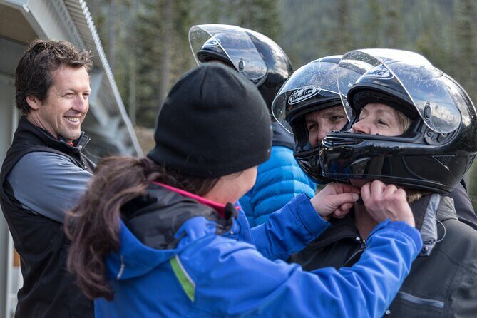 Passenger Bobsleigh in Whistler - Getting into the Bobsled