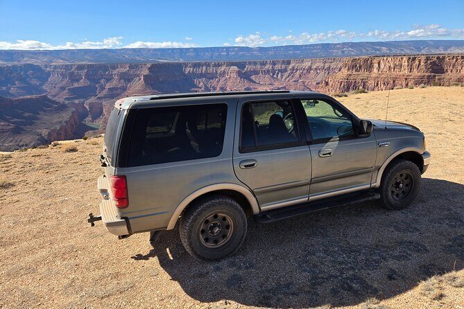 Picnic at East Grand Canyon Tables and Chairs Privided No Crowds - Who Will Love This Tour?