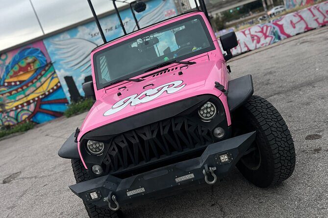 Pink Party Jeep Tour in 3rd Ward HTX - What’s Included & What’s Not