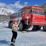 Premium Guided Icefields Parkway Tour: Glaciers and Skywalk - First Stop: Crowfoot Glacier Viewpoint