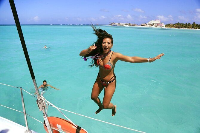 Private Catamaran to Isla Mujeres! Drinks, Party & Adventure - Who Will Love This Tour?