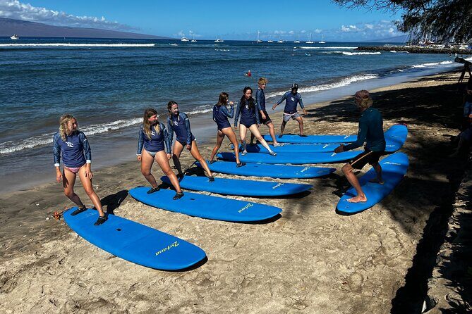 Private Surf Lesson Lahaina Beach Breakwall with Board included - Why the Price Offers Good Value