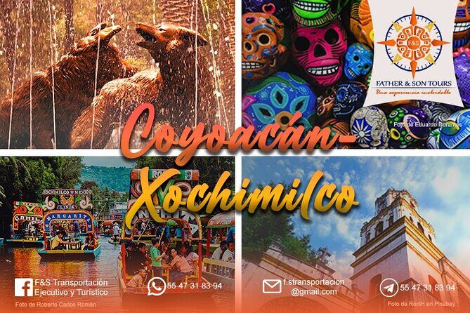 Private Tour to Coyoacán & Xochimilco. - Detailed Breakdown of the Itinerary