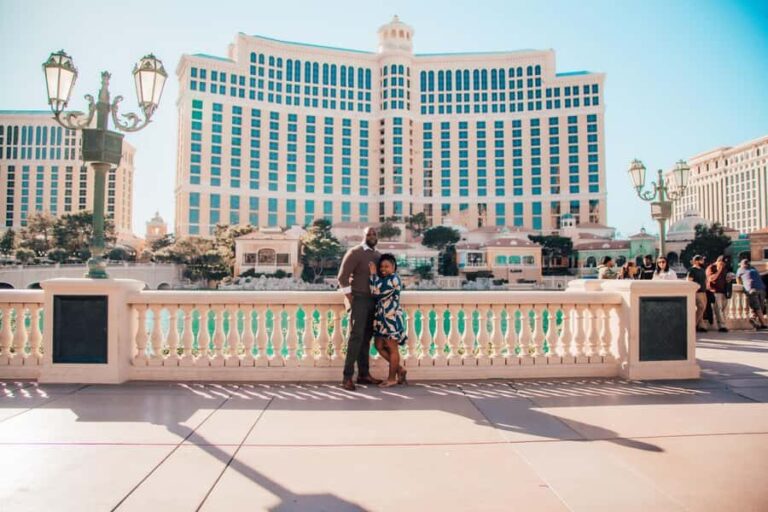 Private Vacation Photoshoot with Photographer in Las Vegas - The Meeting Point and Location