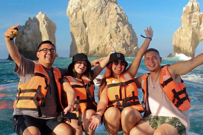 Private VIP tour of everything in Cabo's original clear boat! - Itinerary Breakdown