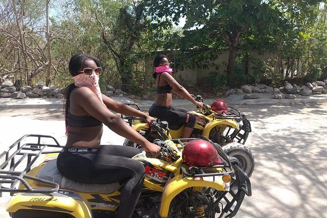 Progreso Misnebalam Ghost Town ATV excursion and Break at Silcer Beach Club - Transportation and Group Size