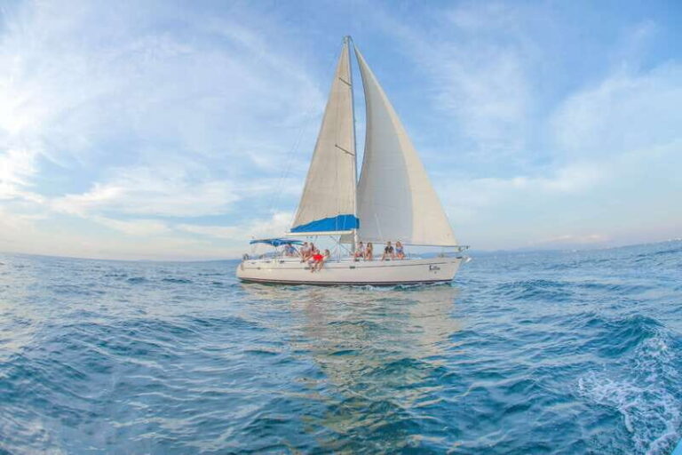 Puerto Vallarta: Luxury Day Sailing Tour of Bay of Banderas - The Itinerary: Quiet Covess and Scenic Views