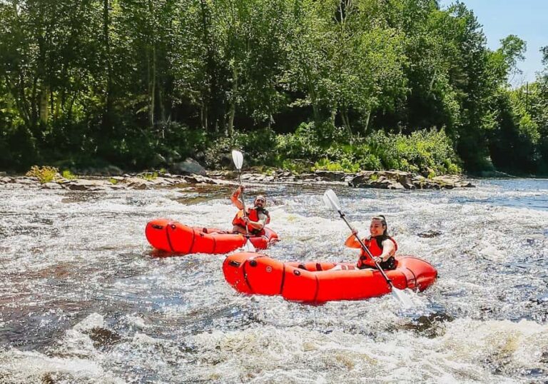 Quebec City: Montmorency River Inflatable Kayak Guided Tour - How the Day Is Structured