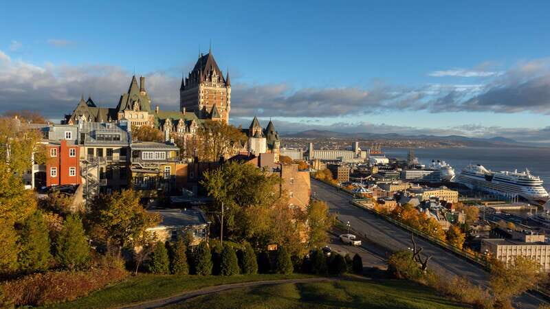 Quebec City: Old Town and Montmorency Falls Bus Tour - What are the main highlights?