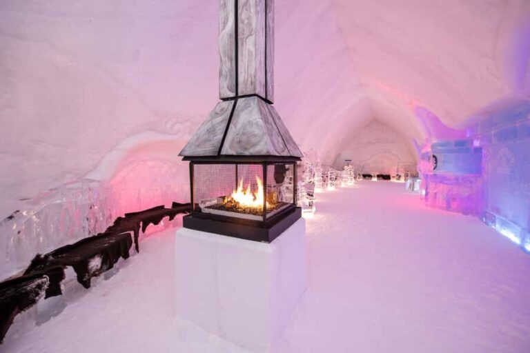 Quebec Ice Hotel Entrance Ticket with Transportation - Key Points