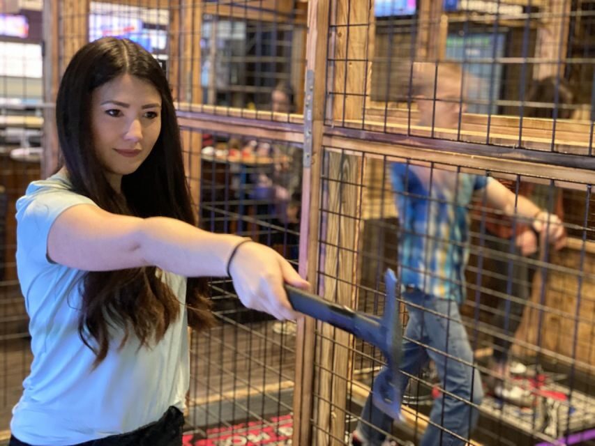 Reno: Axe Throwing Experience (18+) at Grand Sierra Resort - The Experience in Detail