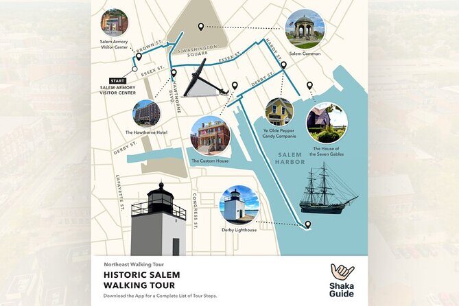 Salem Historical Audio Guided Private Experience - A Detailed Breakdown of the Itinerary