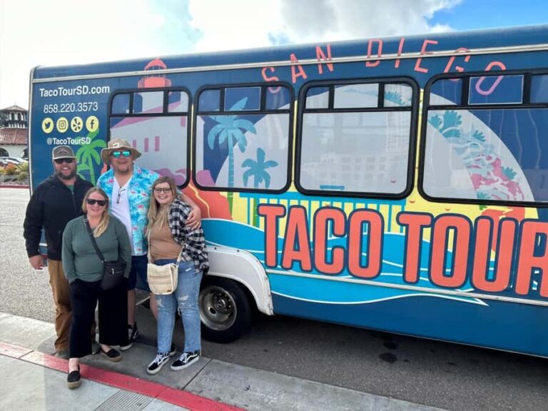 San Diego: Taco Tour with Guide and Scenic Views - The Food: Tacos and Libations