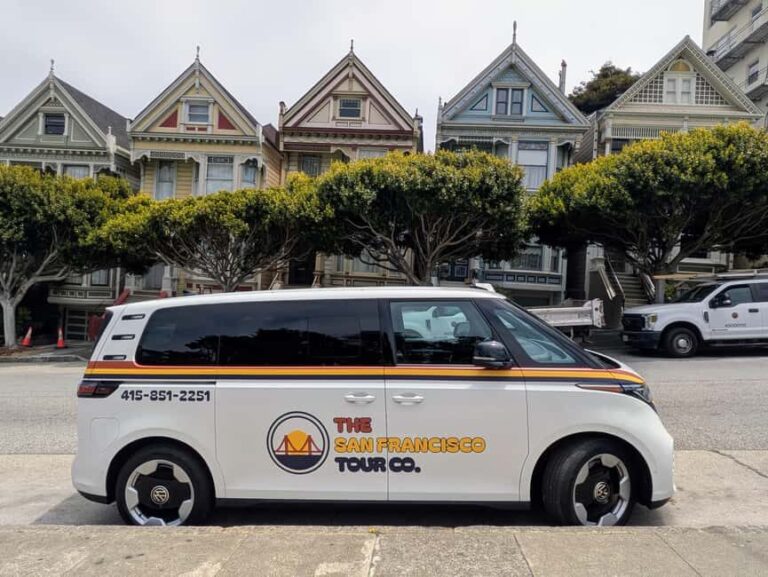 San Francisco City Tour in New EV Volkswagen Van - What the Reviews Say