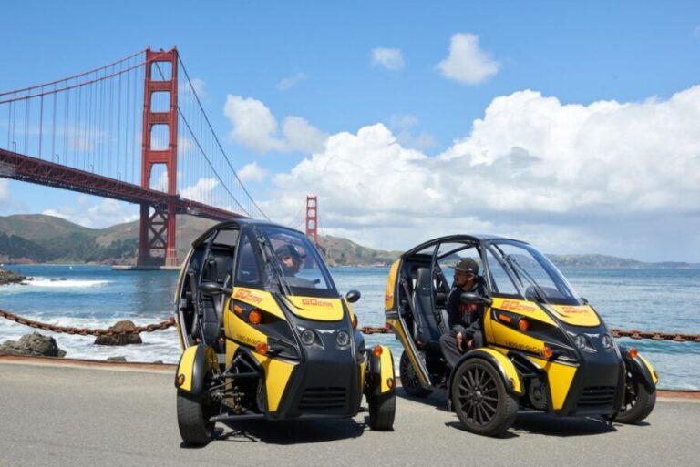 San Francisco: Electric GoCar Tour over Golden Gate Bridge - The Perfect Tour for Who?