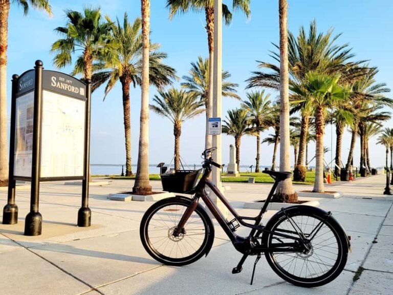 Sanford: E-Bike Rental with Helmet and Lock - What to Expect During Your Ride