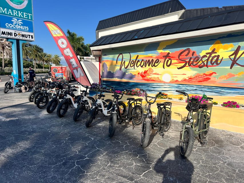 Sarasota: Siesta Key Electric Bike Sunset Tour - Scenic Highlights and Key Stops